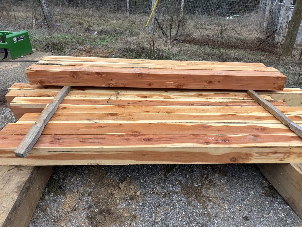 cedar lumber, cedar posts, cedar cants